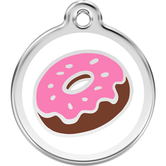 Pet ID Tags Donut Large Medium Small