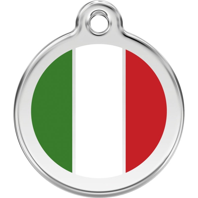 Pet ID Tags Flags Italy