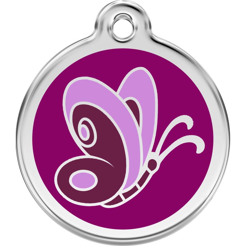 Pet ID Tags Butterfly 