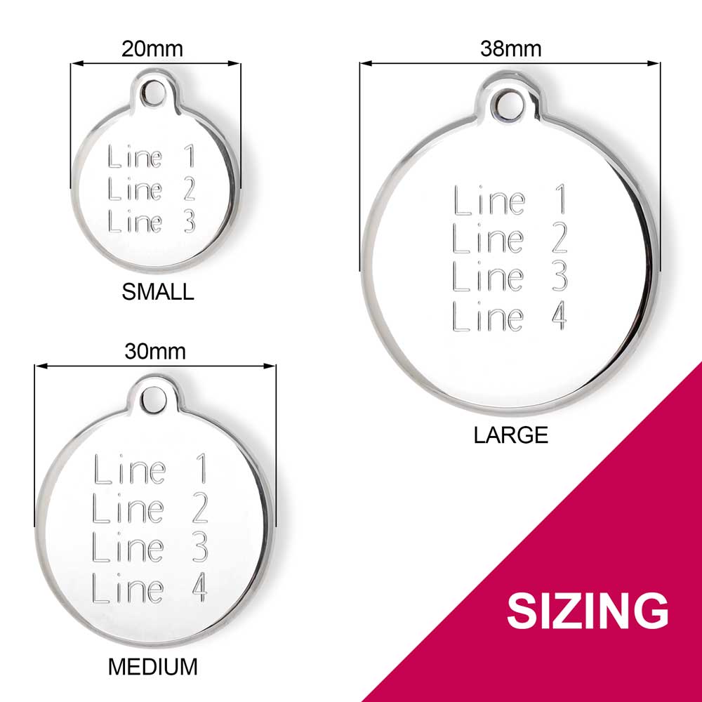 Pet ID Tags Horseshoe 