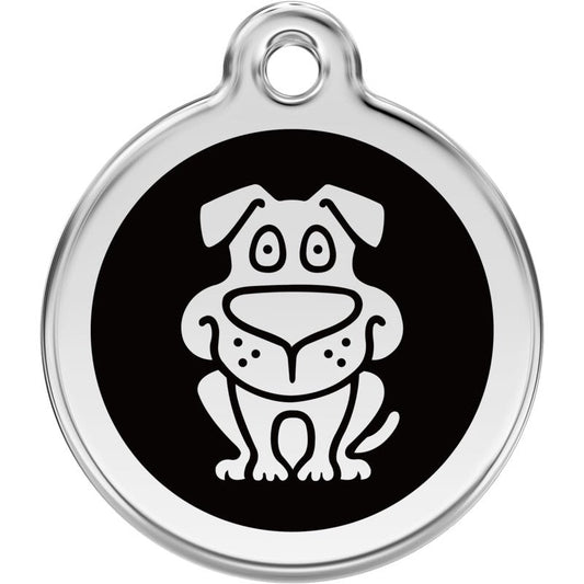 Pet ID Tags Pet Black