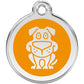 Pet ID Tags Pet Orange