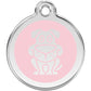 Pet ID Tags Pet Light Pink