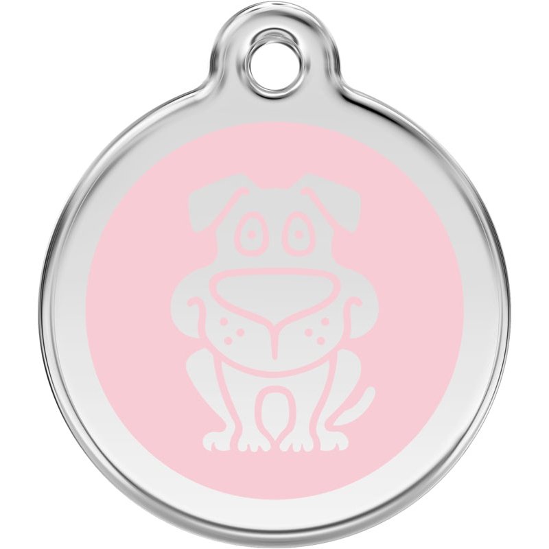 Pet ID Tags Pet Light Pink